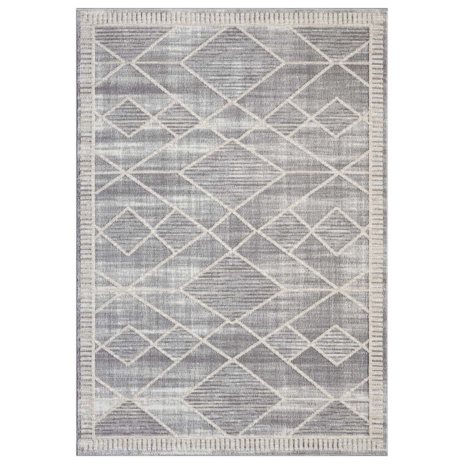 Maya 178 grau Moderner Designer Teppich