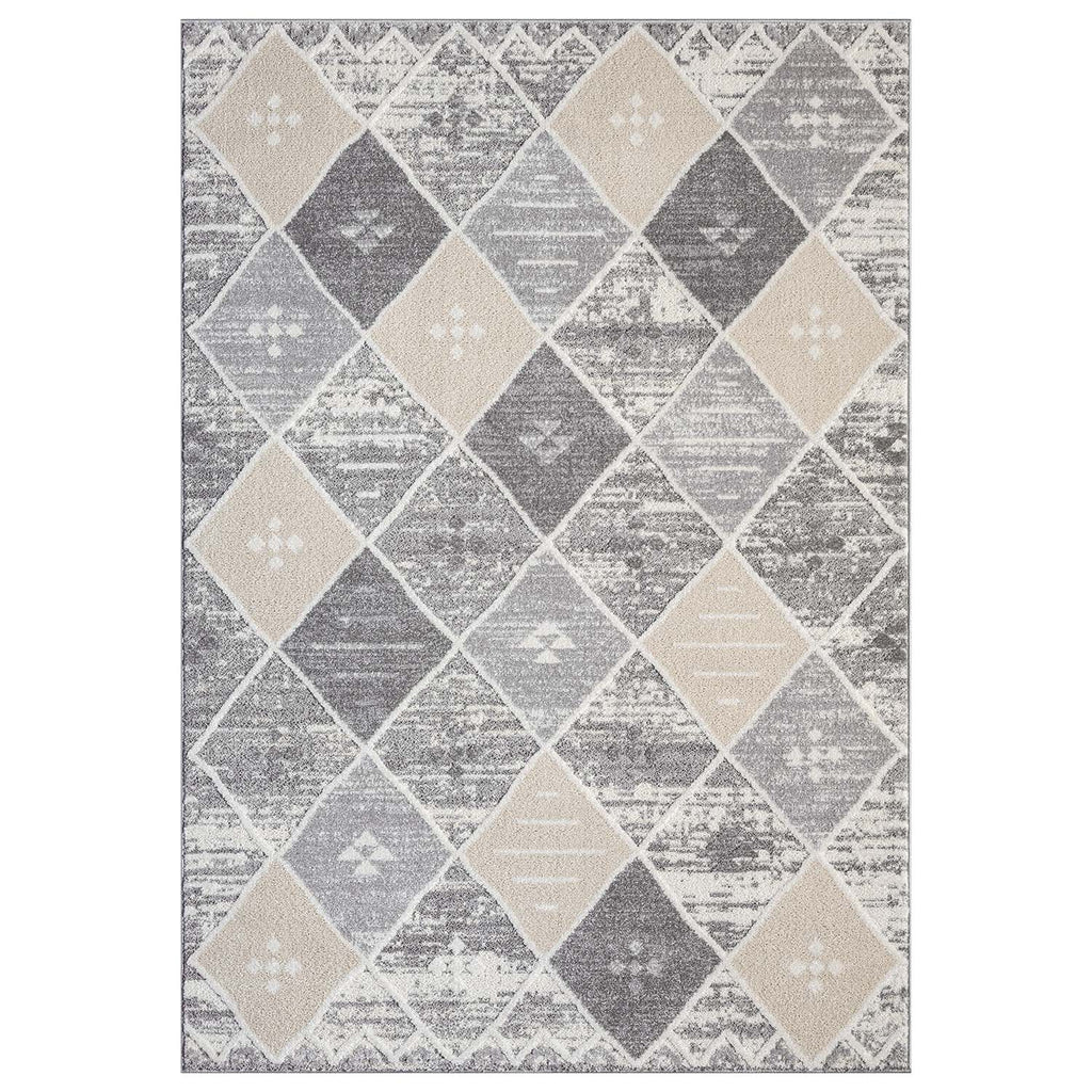Maya 179 grau Moderner Designer Teppich