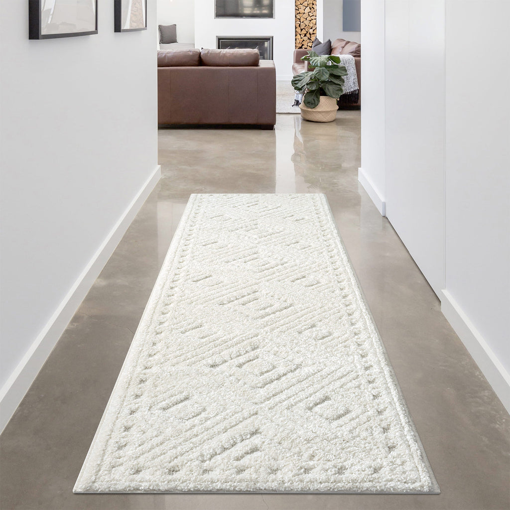 Fenya 777 creme Boho-Skandi-Stil Teppich