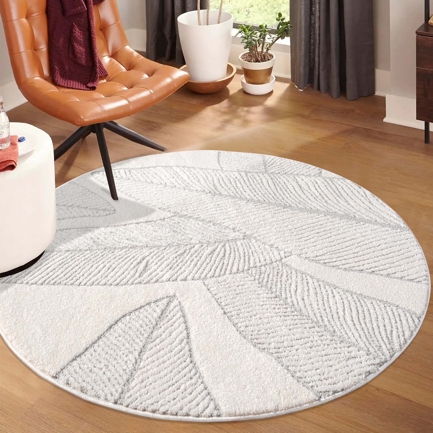 Lima 0629 creme Moderner Teppich mit Zeitlosem Design