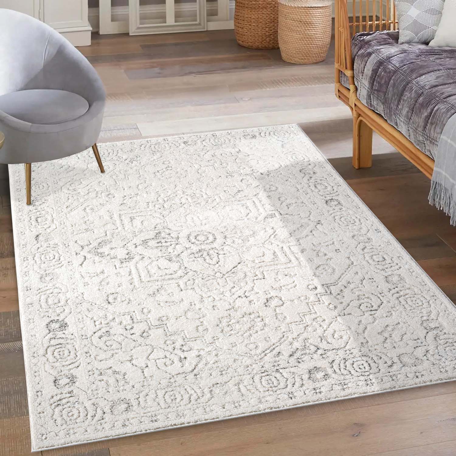 Lima 0638 creme Moderner Teppich mit Zeitlosem Design