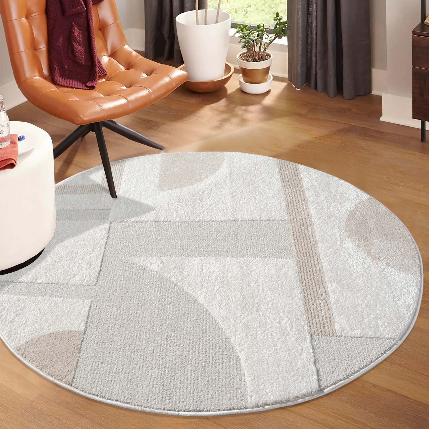 Lima 9992 creme Moderner Teppich mit Zeitlosem Design