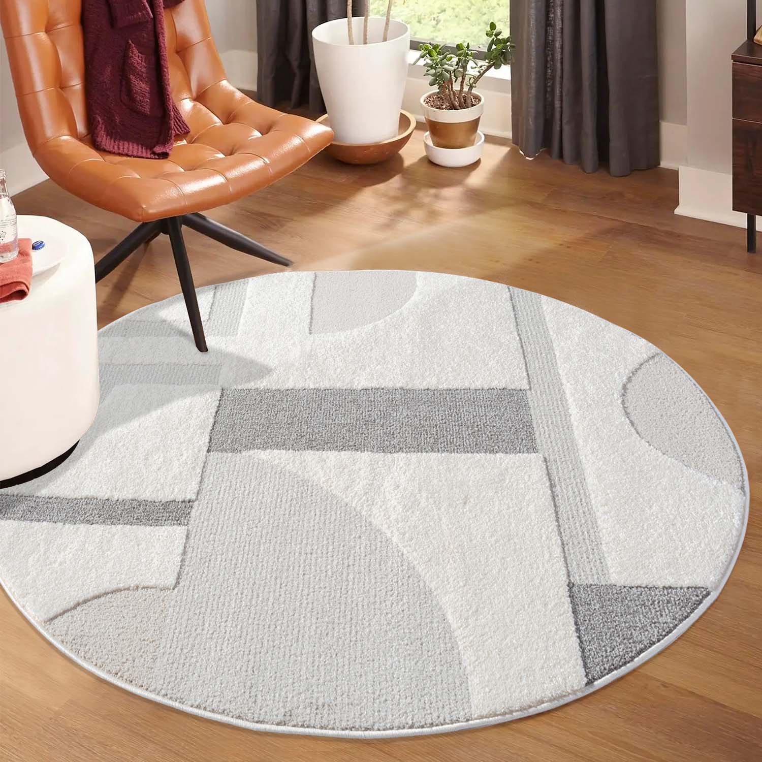 Lima 9992 grau Moderner Teppich mit Zeitlosem Design