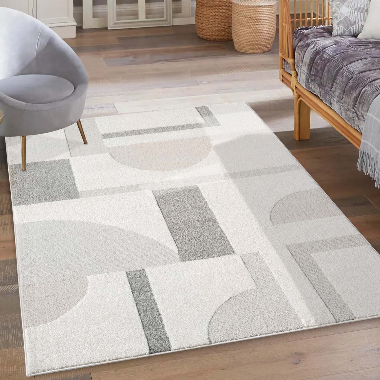 Lima 9992 grau Moderner Teppich mit Zeitlosem Design