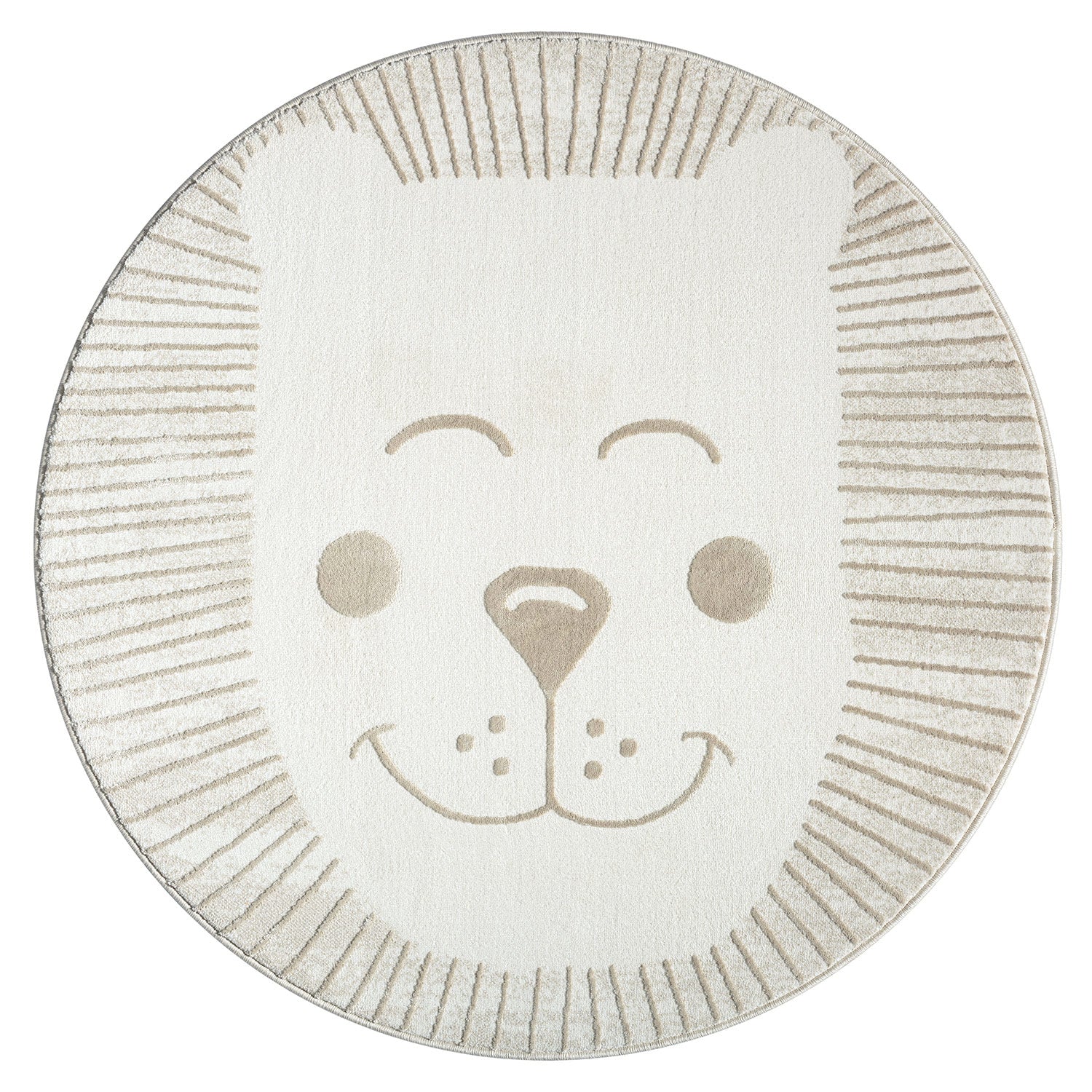 Mini 714 creme, Kinderteppich mit tollen Musterungen