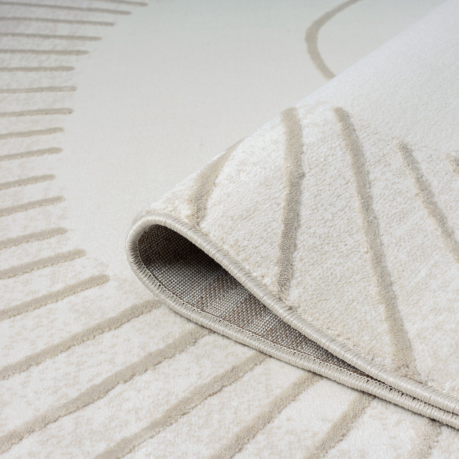 Mini 714 creme, Kinderteppich mit tollen Musterungen