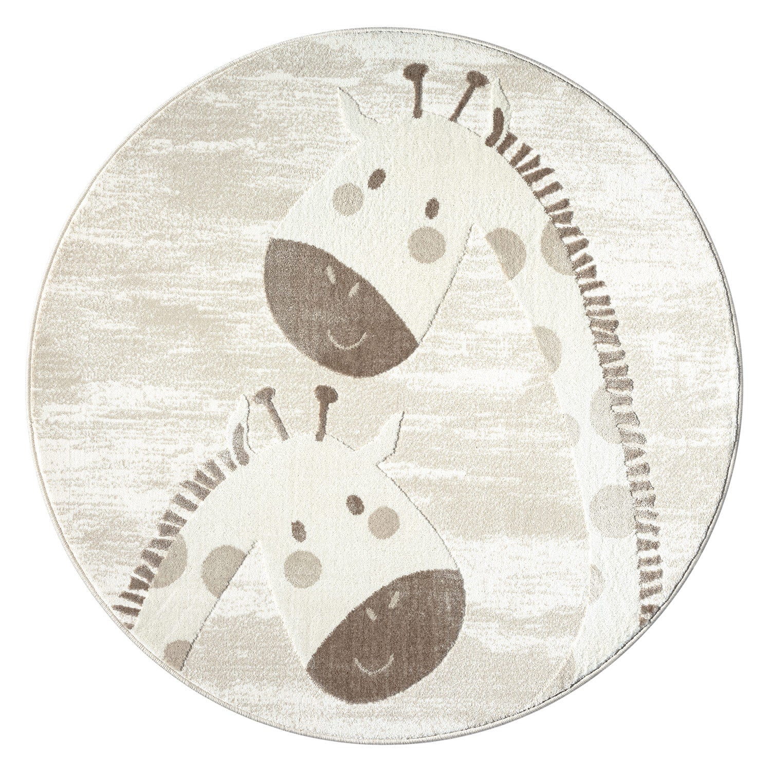 Mini 719 creme, Kinderteppich mit tollen Musterungen