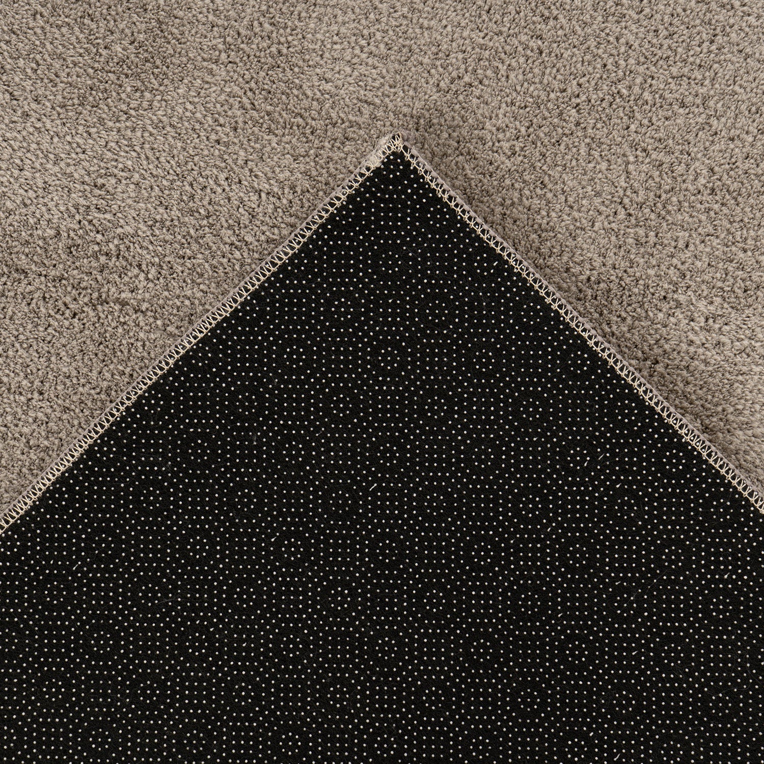 Lara 200 taupe, waschbarer Teppich, Soft-Touch-Flor