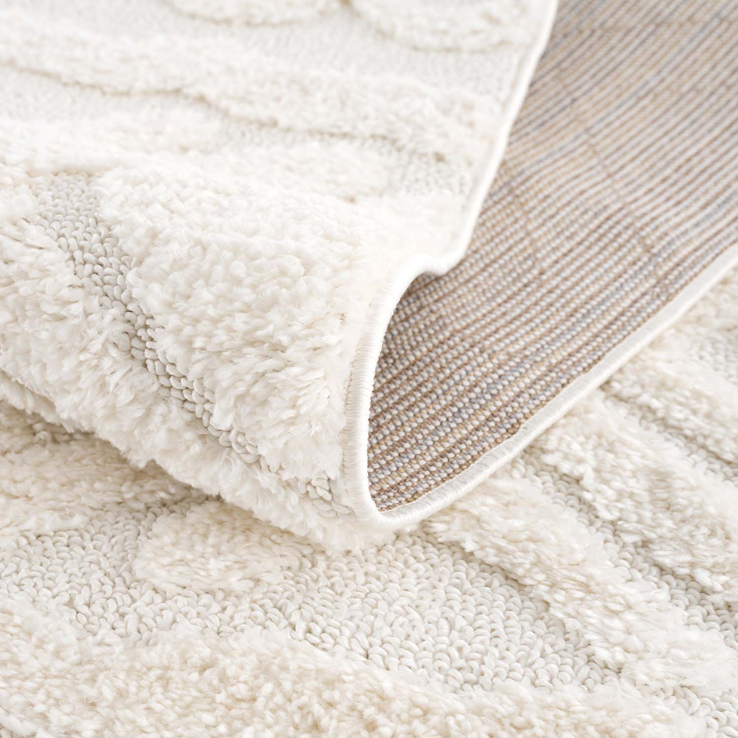 Fenya 3382 creme Boho-Skandi-Stil Teppich