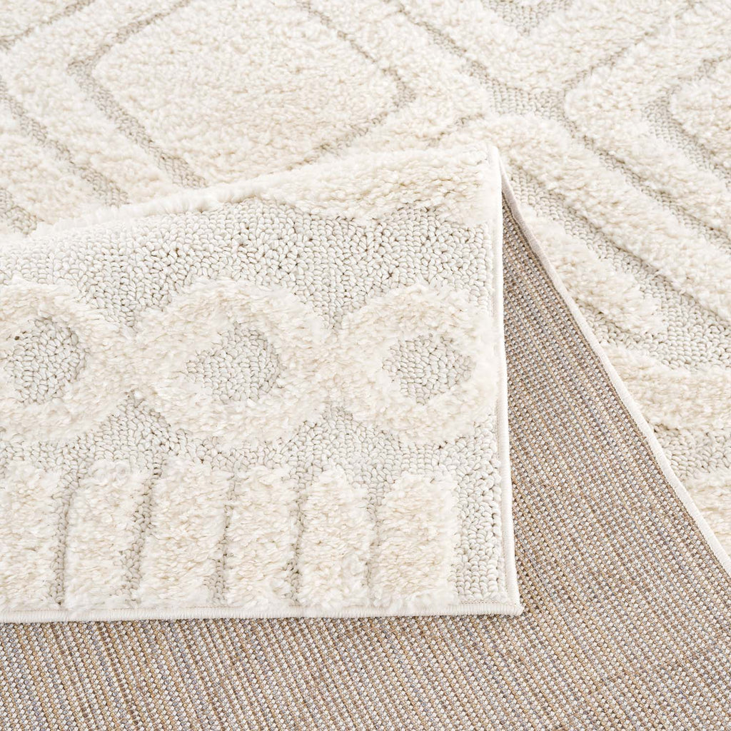 Fenya 3382 creme Boho-Skandi-Stil Teppich