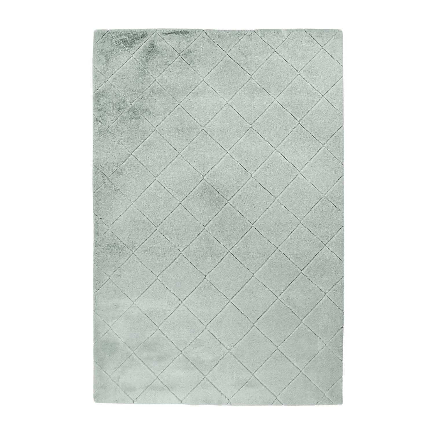 Soft 600 jade-grün, Plüschteppich kuschelig & weich