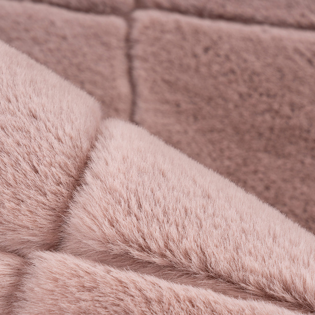 Soft 600 puder-pink, Plüschteppich kuschelig & weich