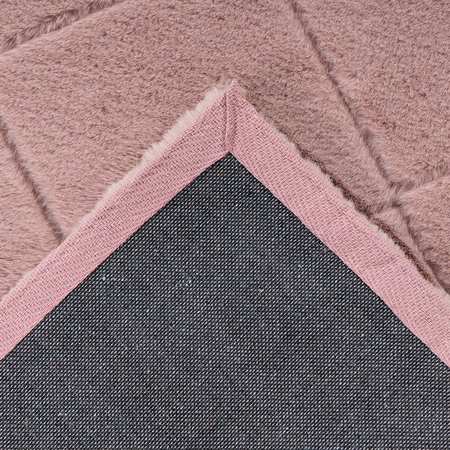 Soft 600 puder-pink, Plüschteppich kuschelig & weich
