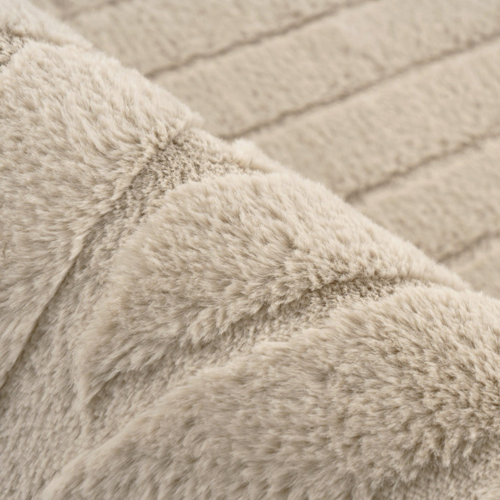 Flora 501 beige weicher Soft-Touch-Flor, kuschelig & weich
