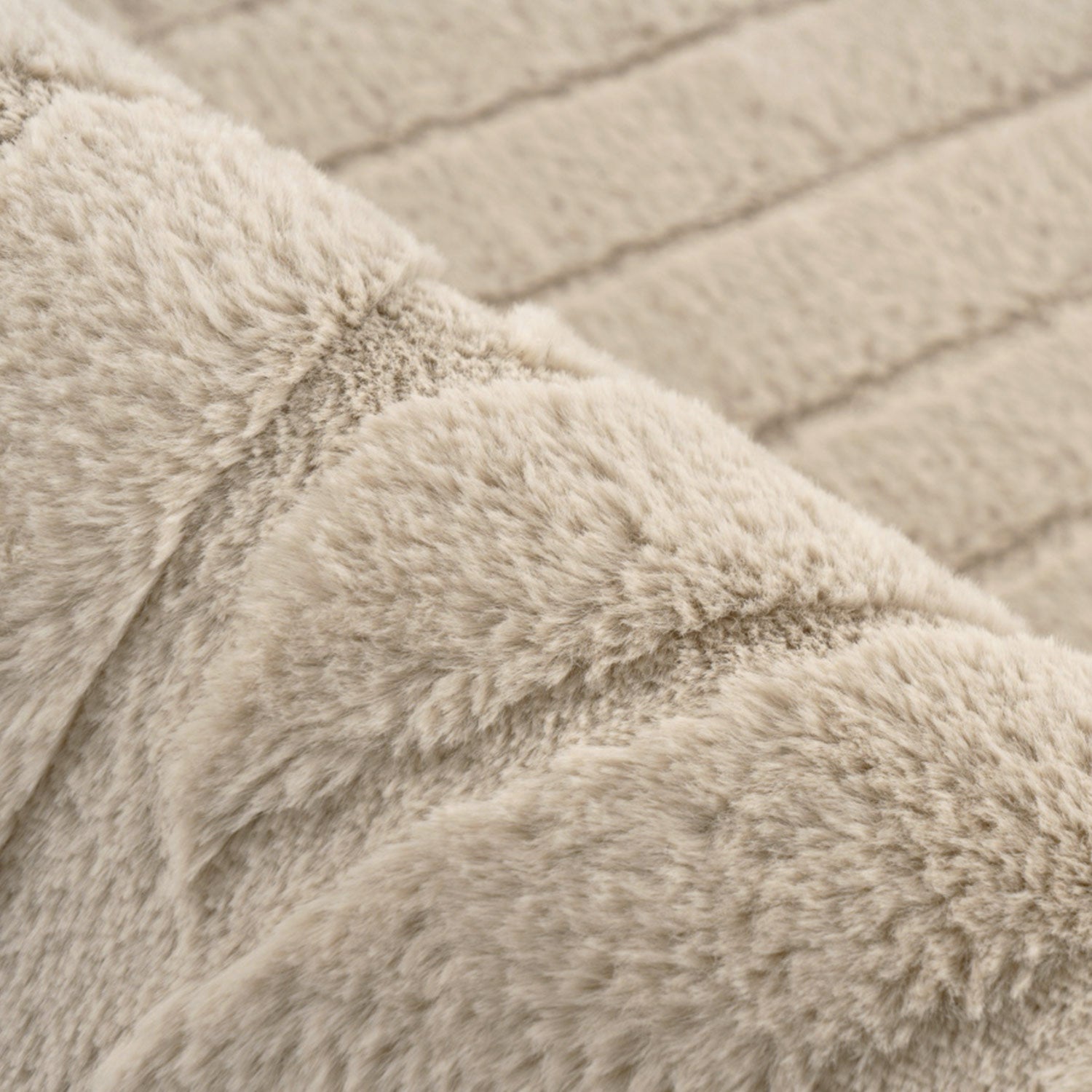 Flora 501 beige weicher Soft-Touch-Flor, kuschelig & weich