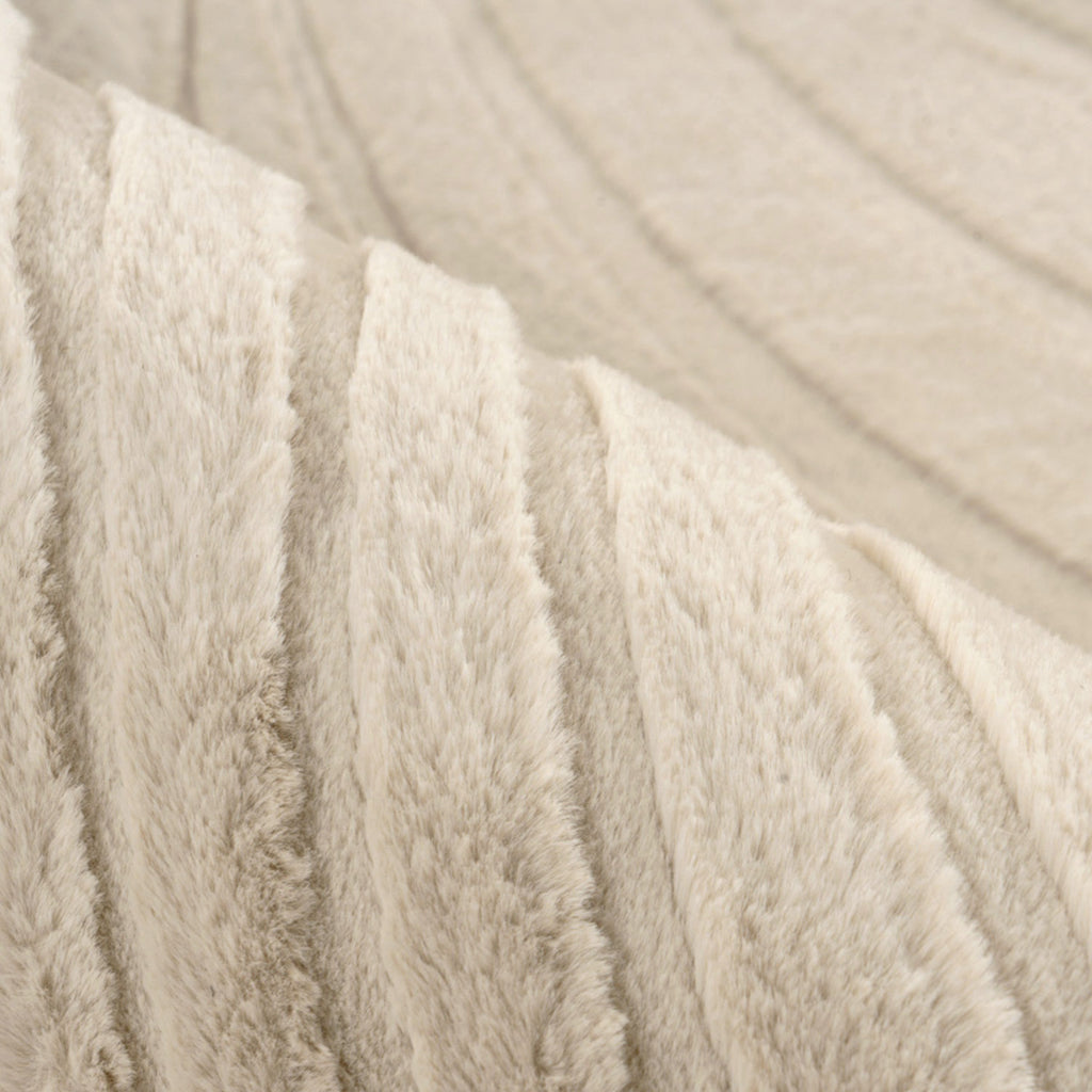 Flora 503 beige weicher Soft-Touch-Flor, kuschelig & weich