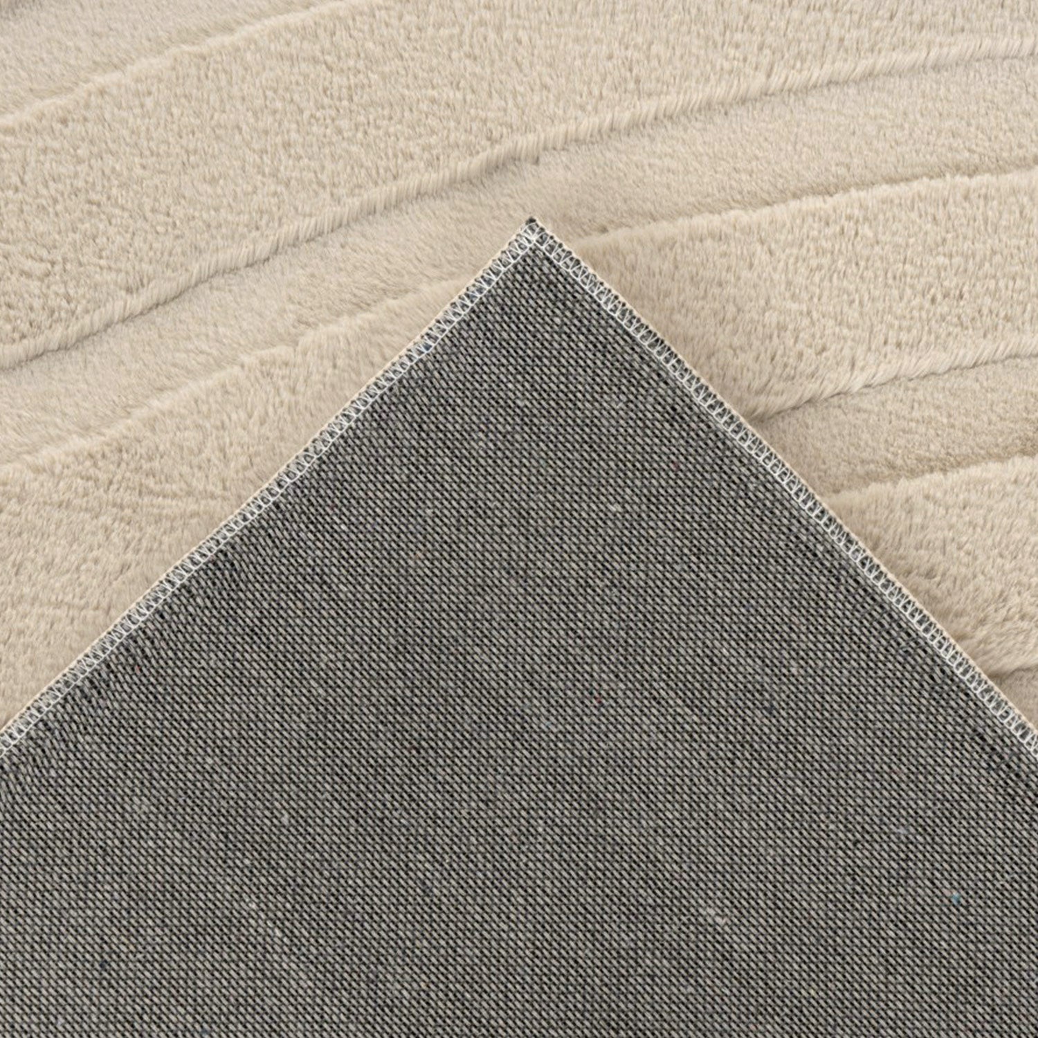 Flora 503 beige weicher Soft-Touch-Flor, kuschelig & weich